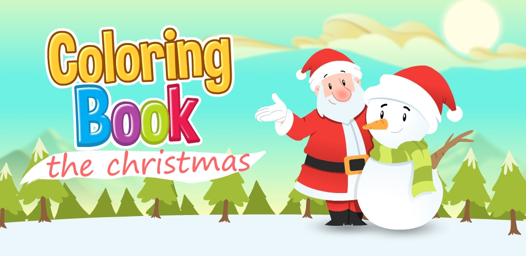 Christmas Coloring Book - Desenhos de Natal para colorir para crianças